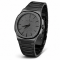 Daniel Powter Made in England Men's Stainless Steel Quartz Watch – Silver